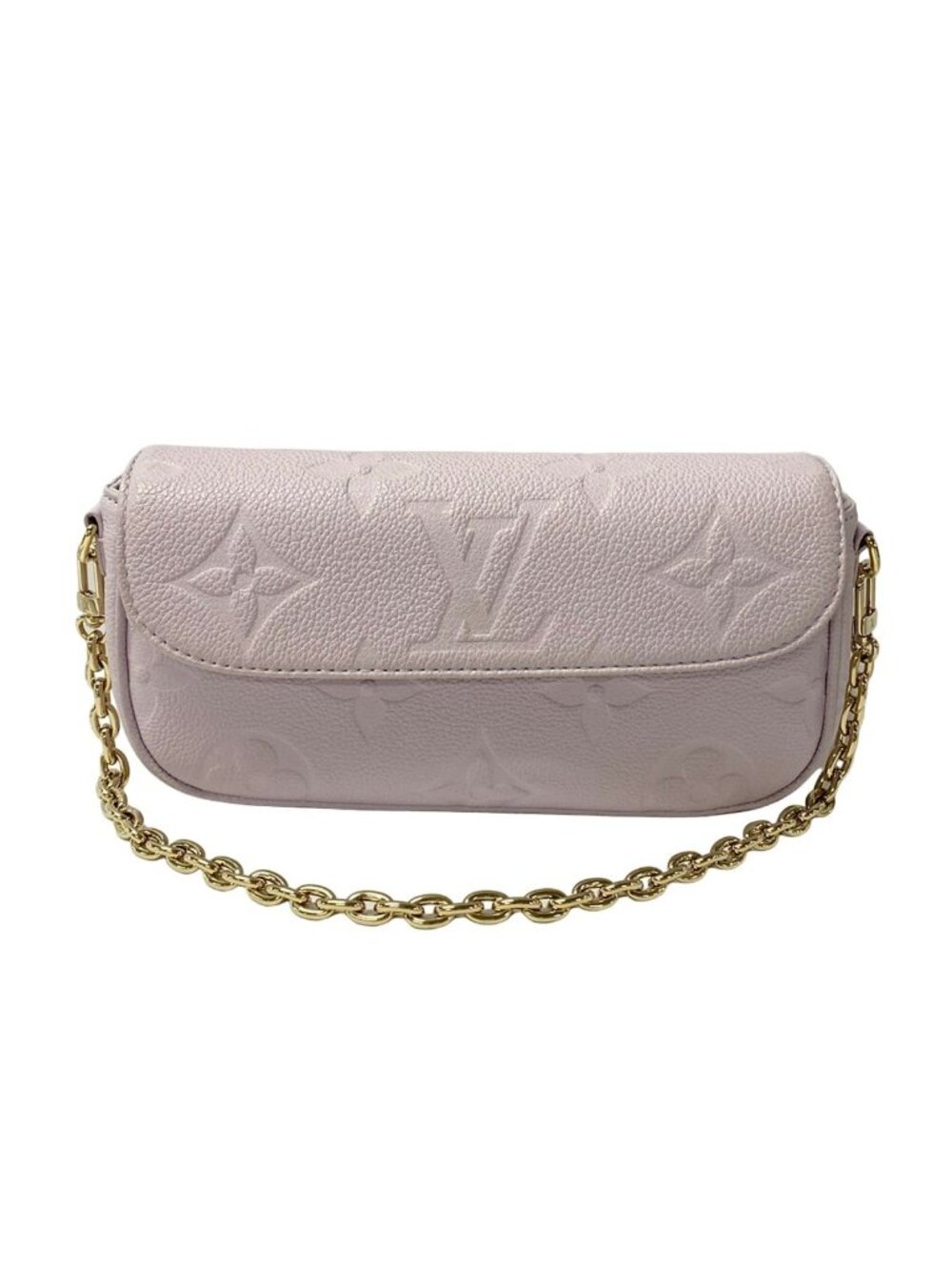 Louis Vuitton Wallet Monogram Empreinte on Chain Ivy Misty Lilac Leather